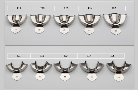 Pune sa rubom set Inox otisna žlica Periodent puna sa rubom Set
