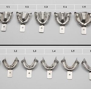set žlica za totalne proteze Inox otisna žlica Periodent za totalne proteze Set