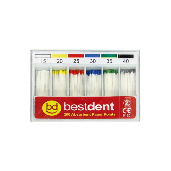 paperpoint bestdent Paper Point Bestdent Assorted 200kom.