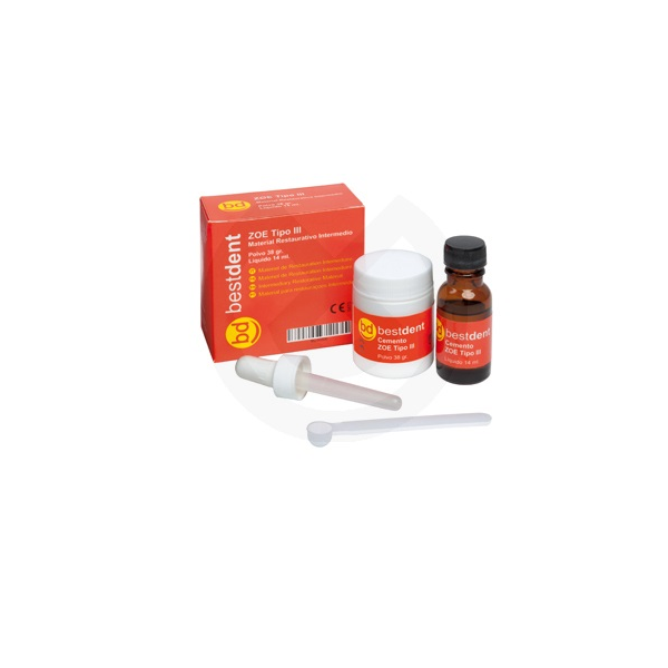 zoe cement ZOE cement tip III Bestdent