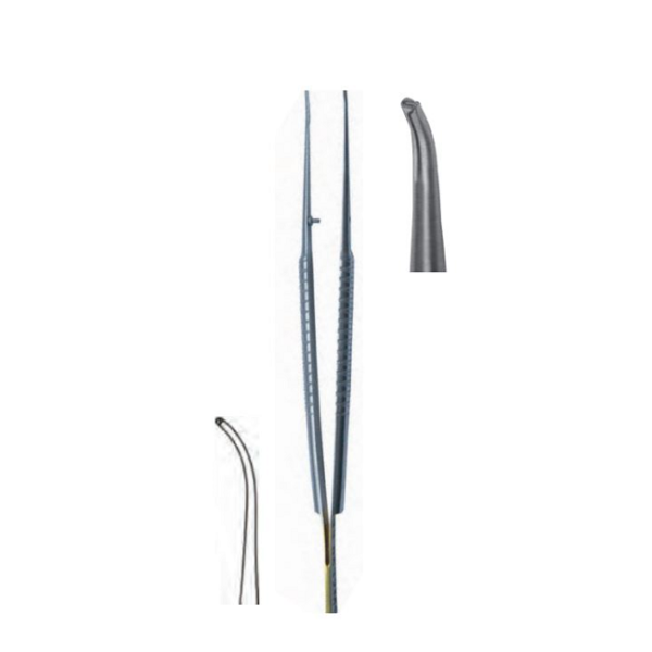 PINCETE Mikrokirurške pincete 18 cm - zaobljene